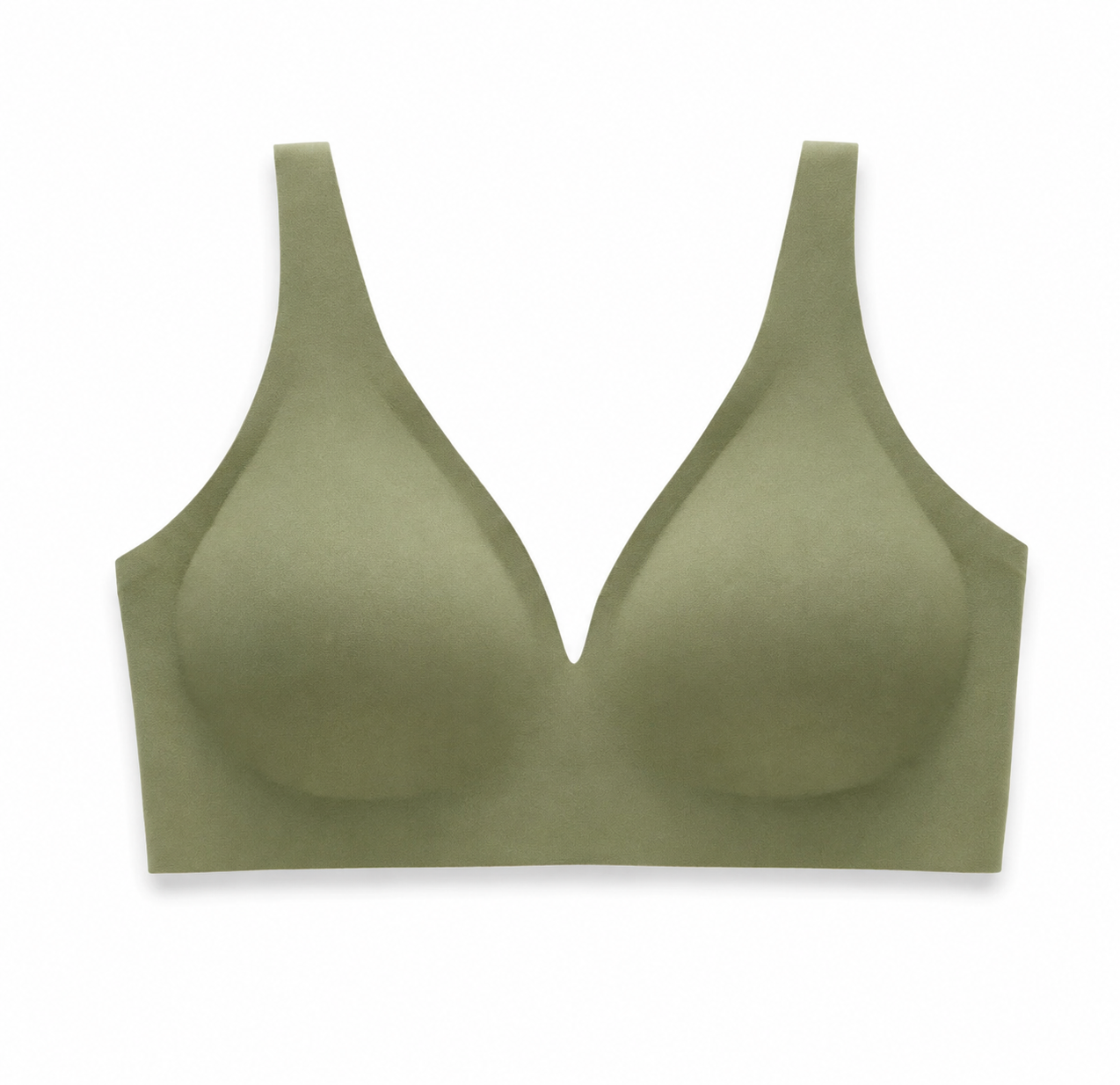 Bezszwowy biustonosz bez fiszbin w dużych rozmiarach
