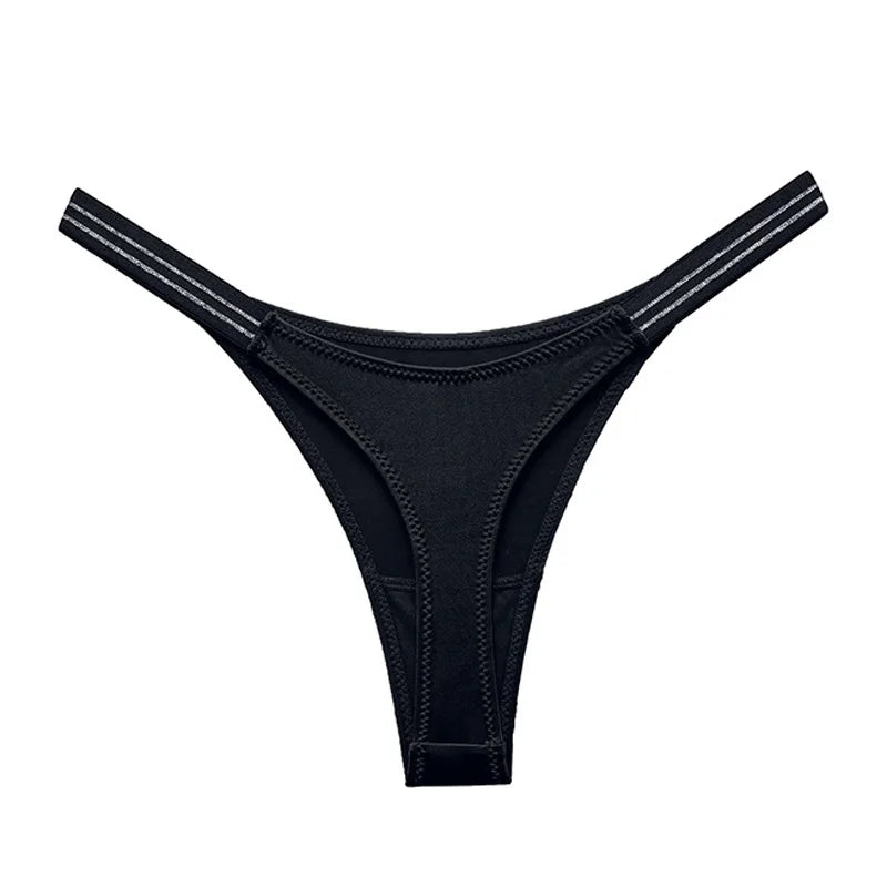 Stringi bezszwowe z niskim stanem, także plus size