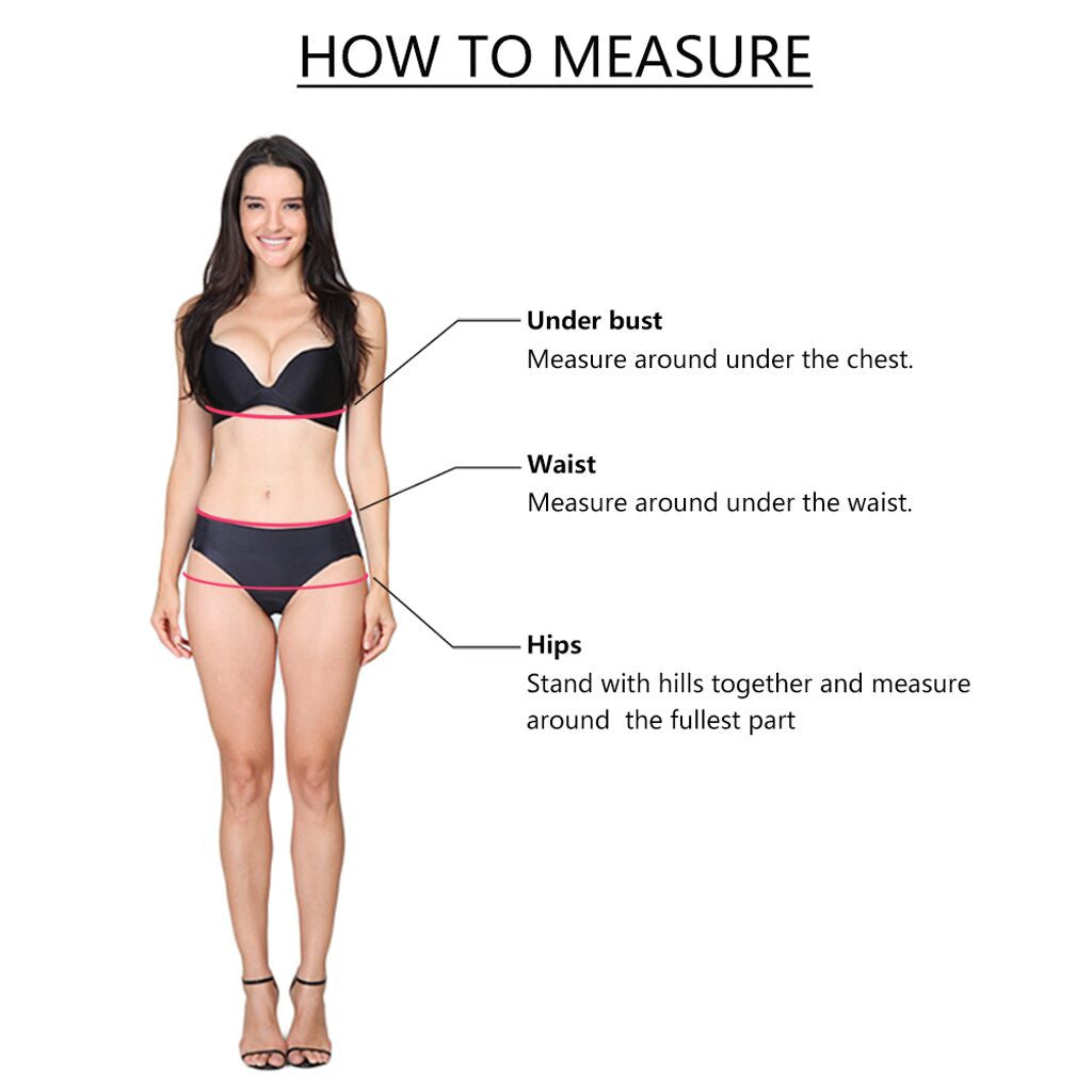 Bikini push-up z wysokim stanem