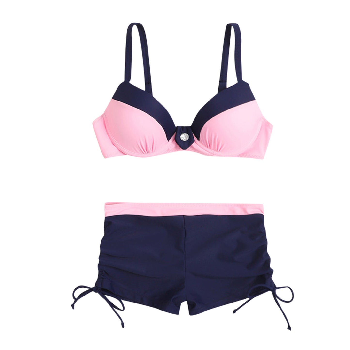 Bikini push-up z wysokim stanem