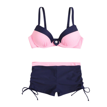 Bikini push-up z wysokim stanem