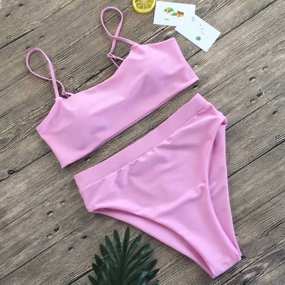 Bikini trójkątne z wkładkami