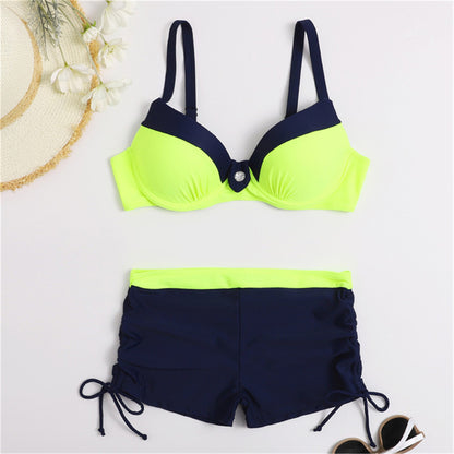 Bikini push-up z wysokim stanem