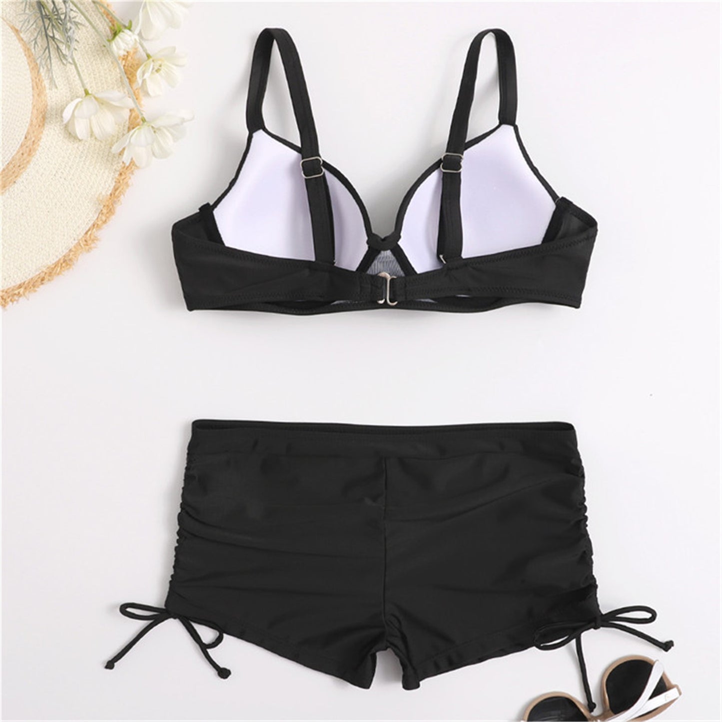 Dwuczęściowe bikini push-up z wkładkami