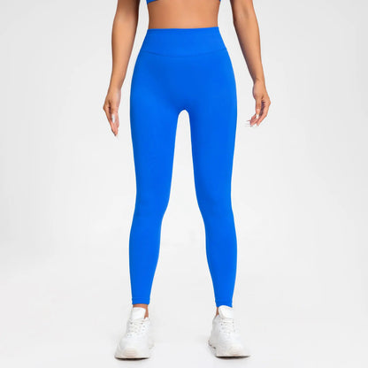 Bezszwowe legginsy sportowe do jogi