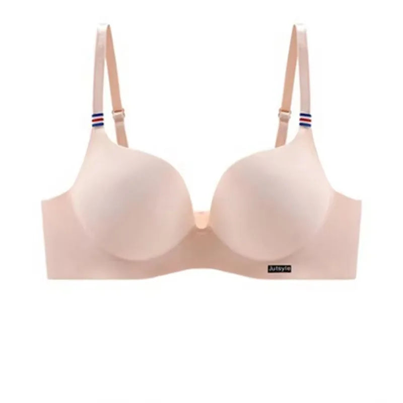 Bezszwowa braletka push-up bez fiszbin