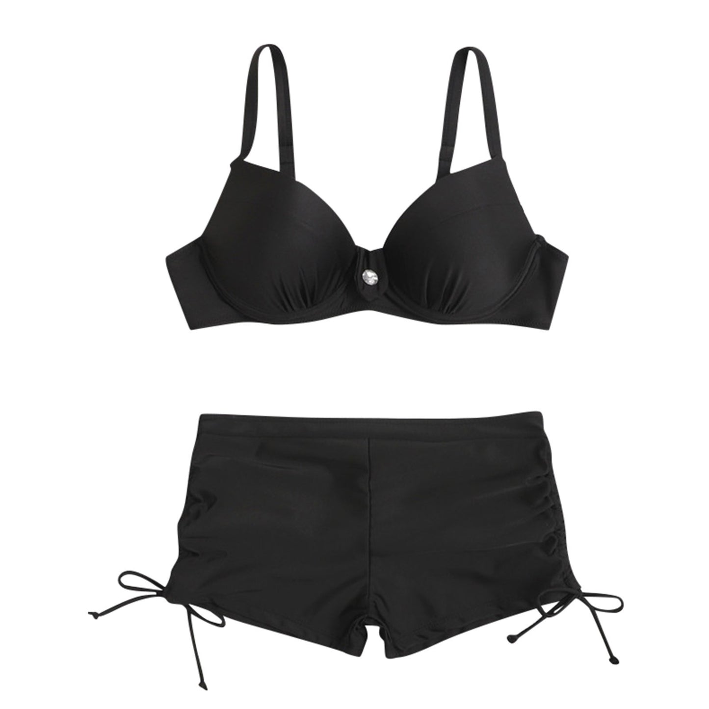 Dwuczęściowe bikini push-up z wkładkami