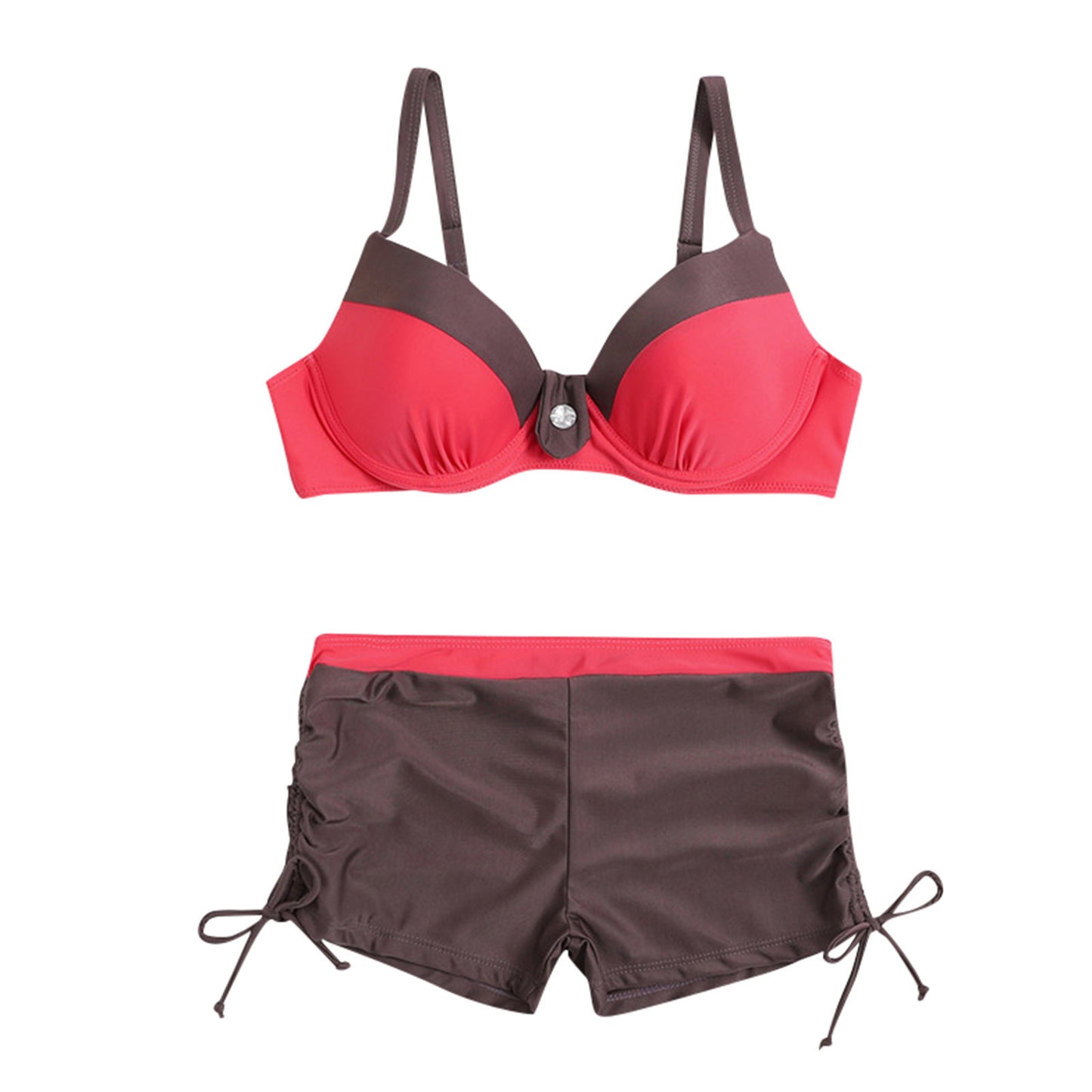 Bikini push-up z wysokim stanem