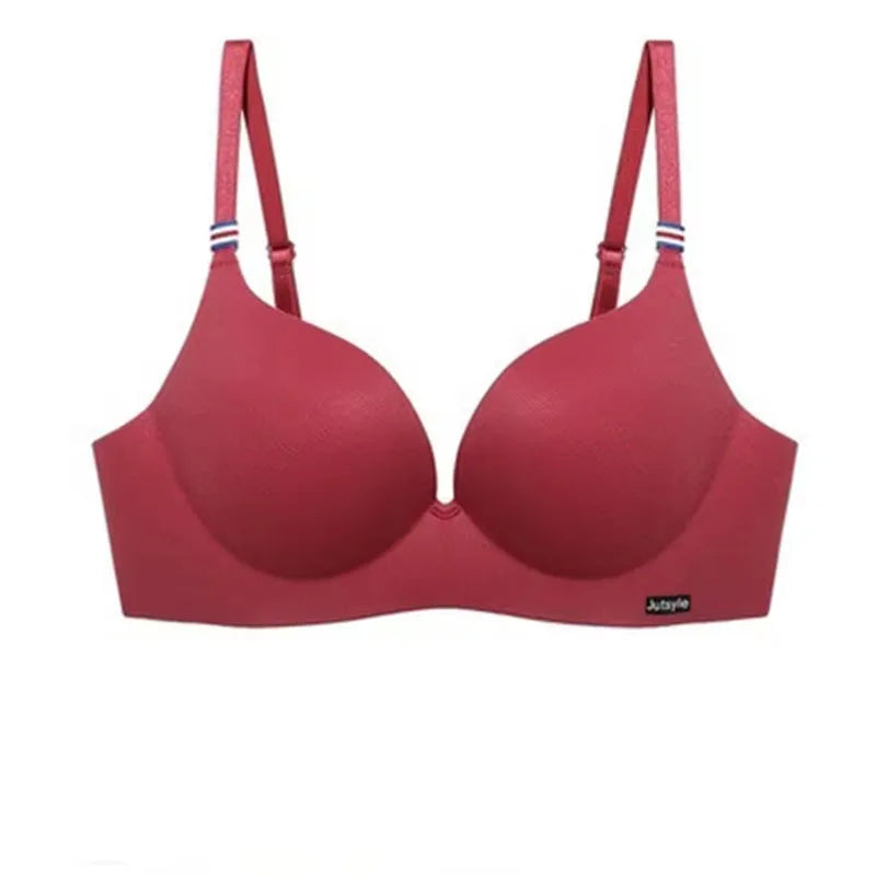 Bezszwowa braletka push-up bez fiszbin