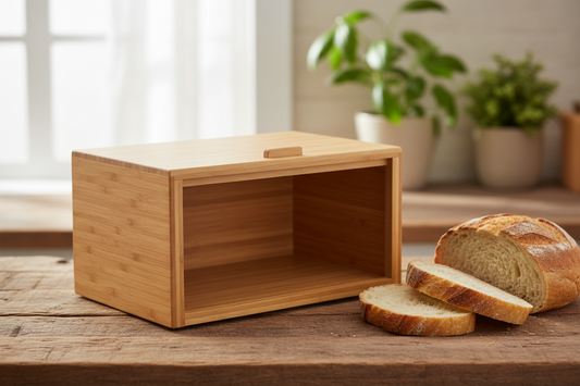 Bamboo Bread Box